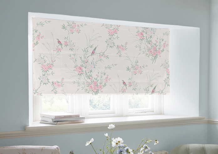 Shabby Chic by Rachel Ashwell Bird Chinoiserie, Blossom - Roman Blind - Image 5